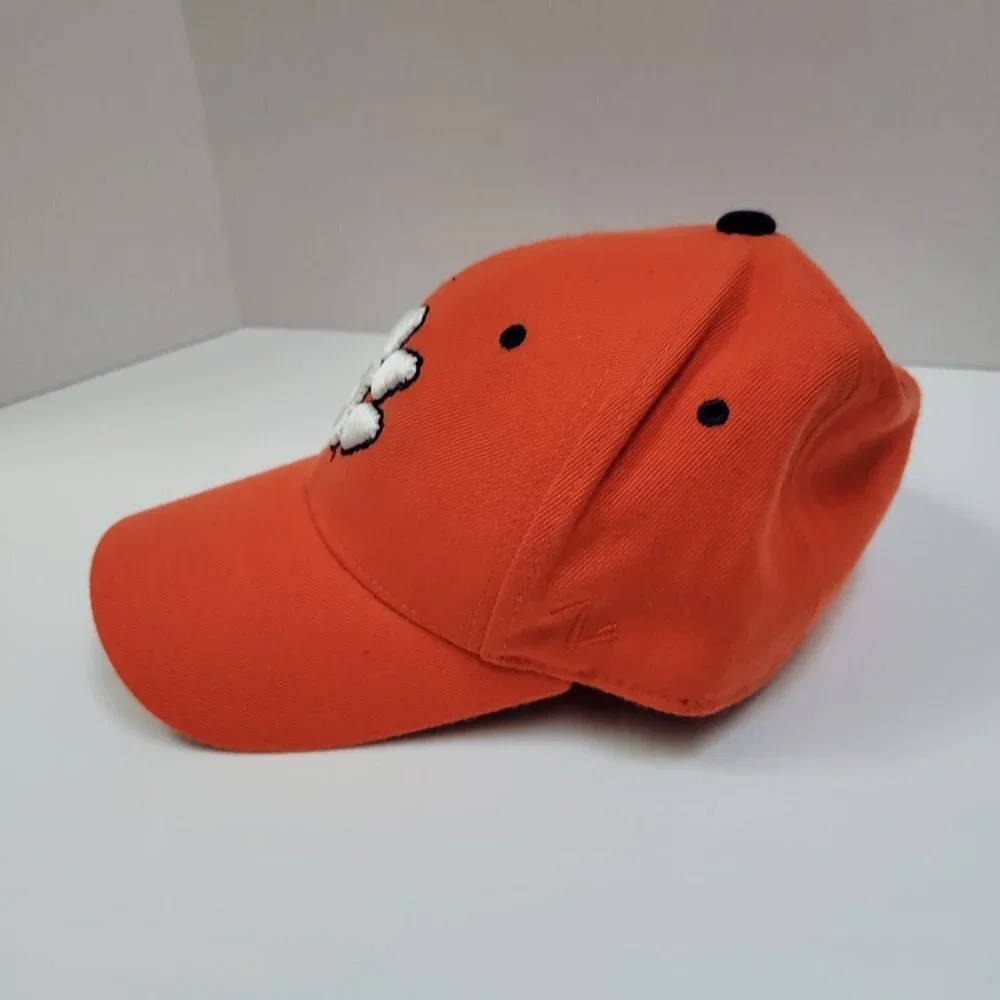 Vintage Clemson Tigers Orange Wool Hat Zephyr-Sz 7